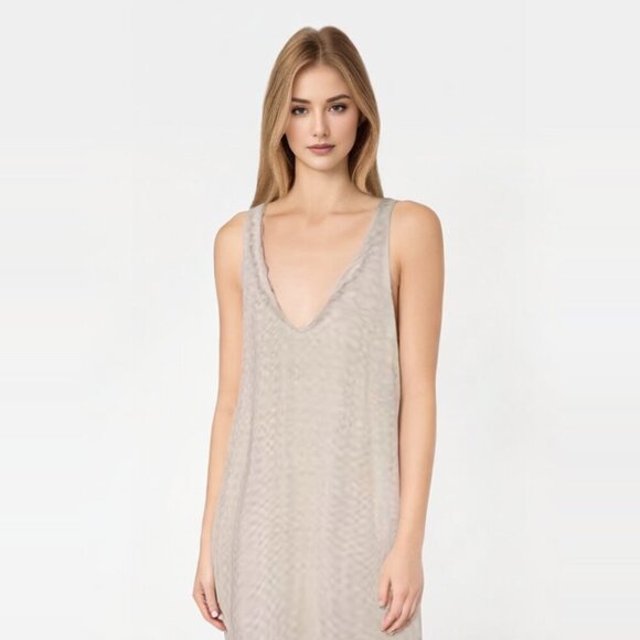 Dex white lined mesh tank dress Sz S - Picture 2 of 6